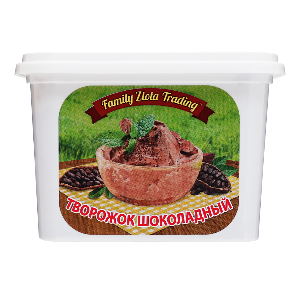 Farmer Cheese Plombir Chocolate – 1 lb (454gr)